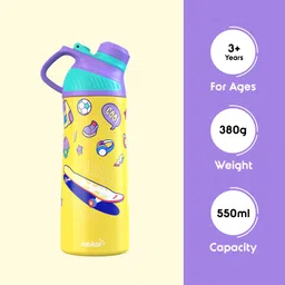 rabitat ZYLO Stainless Leakproof Thermo Water Spunky 550 ml Water Bottle image 2