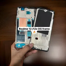 Tusail Realme 12/12X OG Middle LCD Frame Chassis, Front Panel image 2