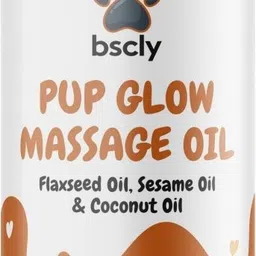 bscly Bacte Shield Shampoo 100ML+ Pup Glow Masage Oil 100ML+ Pet Bath Body Scrubber Anti-Bacterial Neem, Natural Oils, Aloevera Dog Shampoo image 2