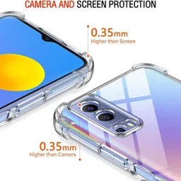 clovyr Back Cover for iQOO Z3 5G Bumper Silicon Transparent Case image 3