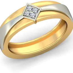 avsar AVR515YBR 14kt Cubic Zirconia Yellow Gold ring image 4