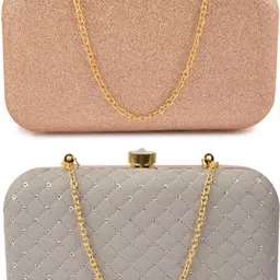 ailtino Party Grey Clutch image 1
