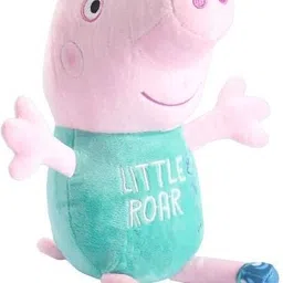 striders Peppa Pig George Green Plush 12-Inch Cuddly Toy Soft, and Perfect for All Ages - 12 inch image 1