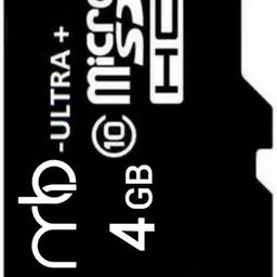 MOREBYTE 4GB Ultra Premium Memory Card Black 4 GB MicroSD Card Class 10 180 MB/s Memory Card Compatible with Mobile, Camera, Computer, Tablet image 2