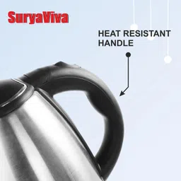 suryaviva Electric kettle insta 1.8 ltr stainless steel Electric Kettle image 4