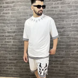 the emperor Tshirt Regular Shorts Co-ords Set-picture-28