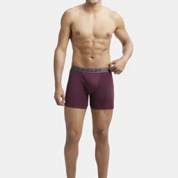 jockey 8009 Super Combed Cotton Rib Solid Men Trunk image 5