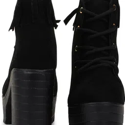 farhaad Boots,Casual,Party Wear, Daily Wear, Trendy, Comfortable Stylish Boots for Girls Boots For Women image 2