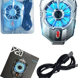 INSTRA Ice Phone Cooler 15W RGB Smartphone Semiconductor Cooler 1 Fan Ergonomic Cooling Pad with Adjustable Height-picture-36