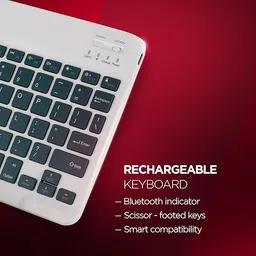 RuhZa Small & Slim Typewriter Compact Ergonomic Travel Keyboard Laptop Keyboard Replacement Key image 4