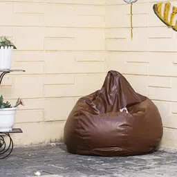 venkteshwar XXXL Tear Drop Bean Bag Cover (Without Beans) image 4