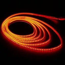 trendx 600 LEDs 5 m Orange Steady Strip Rice Lights image 3