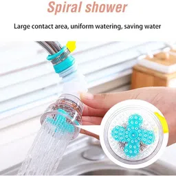 flaner 360 Degree Rotary Water-Saving Movable Sprinkler kitchen sink faucet(4 PCS) Faucet Nozzle image 2