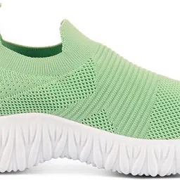 london rag Green Fair Play Knitted Chunky Running Sneakers Sneakers For Women image 2
