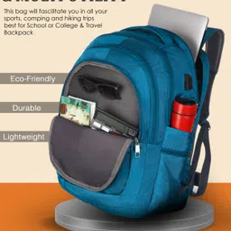 dhariwal bags Large 49 L Laptop Backpack Attached USB Cable With Rain Cover LB-108 image 4