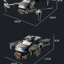 confiavel JS39 Pro Drone with Intelligent Obstacle Avoidance Dual Camera 90 Degrees Lens Drone image 2