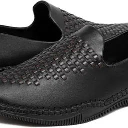 rising wolf Synthetic Leather Lightweight Loafer for Daily Use | Mild Waterproof Protection Loafers For Men image 4