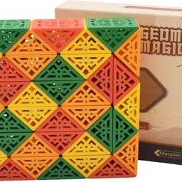 kiditos Geometric Magic Snake Cube Twisty Puzzle Toys (48 Blocks), Age 6 Years & Up-picture-16