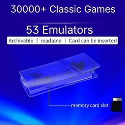 BITWEAVE GS5 Mini Retro Game Stick Console with 2.4G Dual Video Games For TV Wireless Gamepad Gaming Console for TV Video Game for Kids (Best Gift & Fun) All Ages 64 GB with 53+ Emulator, Full 4K Ultra HD Game Stick, TV Game Set, Mini Video Game Hand TV image 4