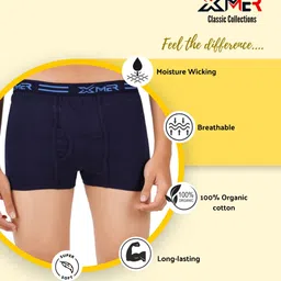 xmer Pack of 5 Solid Men Trunk image 3