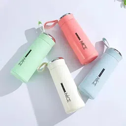 aarkay collections NICE Pemium Glass 400 ml Water Bottle image 1