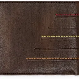 rotate Men Casual, Formal, Evening/Party Brown Artificial Leather Wallet image 2