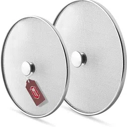 treandcard Steel Net Cover Jali| Set Of 2 (18cm & 23cm)| Milk Net Lids/Tope/Chiba 10 inch Lid Set, Pack of 2-picture-28