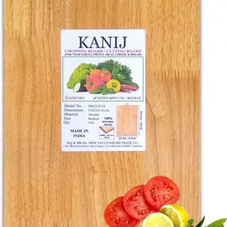 kanij Chopping Board With Hanging Ring Vegetables Fruits Meat Cheese Bread Pizza Wood Cutting Board-picture-11
