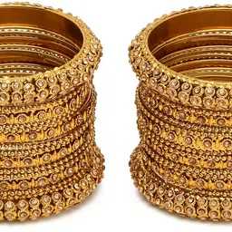 divastri Alloy Gold-plated Bangle image 2