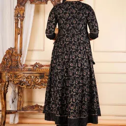 the brij fashions Women Viscose Rayon Kurti Pant Dupatta Set image 2