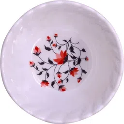 carnival Pack of 24 Melamin Smart Round Model Mo-(503)Beautyful Dinner Set 24 Pcs of Melamine Dinner Set image 3