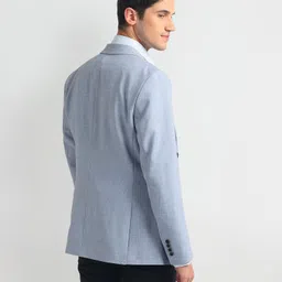 arrow Men Solid Single Breasted Formal Blazer image 4