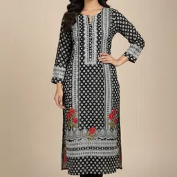 gujari Unstitched Polyester Multi-purpose Fabric Printed image 2