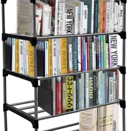 Modern Metal Open Book Shelf-image-14