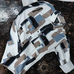 alija fashion hub Men Regular Fit Printed Spread Collar Casual Shirt image 2