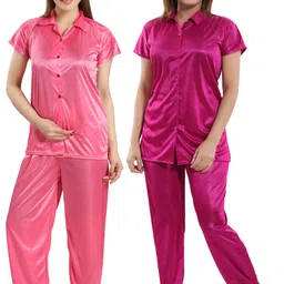 shopping station Pack of 2 Women Nighty Set-picture-12