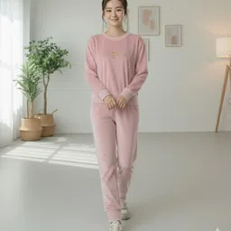 belvik Solid Women Track Suit image 1