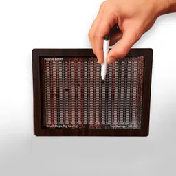 funlot Wodden Gullak Money Saving Box Piggy Bank Coin Bank_wd20-M1 Coin Bank-picture-48