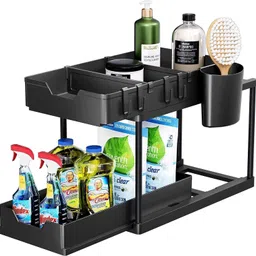 wropzo Cutlery Kitchen Rack Plastic image 1