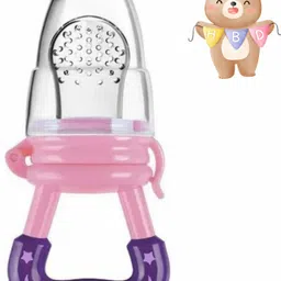 aapni dukan SST Sales Baby Food And Fruit Nibbler & Pacifier Teether BPA Free Nibbler BD326 Feeder-picture-20