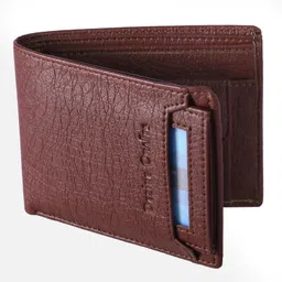 dezire crafts Men Casual, Ethnic, Evening/Party, Travel, Formal, Trendy Brown Artificial Leather Wallet - Regular Size-picture-15