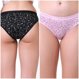 softrays Pack of 6 Women Hipster Multicolor Panty image 4