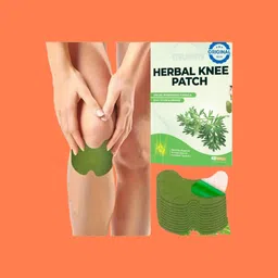rngntc WW Herbal Knee Plaster Sticker/Patches For Knee Joint Pain Relief (10Patches) Knee Support image 1