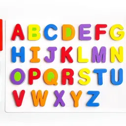 mitti castle 6 in 1 Magnetic Alphabet Numbers Learning Educational Board Game for Kids image 2