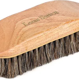 LOUIS STITCH Horsehair Shoe Brush with Wooden Handle Brush-picture-19