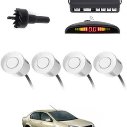 autofetch Universal 4 White Reverse Parking Sensor-AF25A844 Universal 4 White Reverse Parking Sensor-AF25A844 Parking Sensor-picture-13