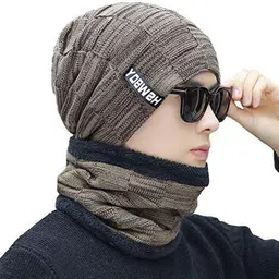 winntressy Self Design Beanie image 2