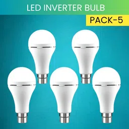 syara 12W Emergency Inverter Bulb, Rechargeable Emergency Led Bulb For Power CutsIW300 4 hrs Bulb Emergency Light-picture-30