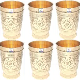 brasscity (Pack of 6) B-GL4-P6 Glass Set Water/Juice Glass-picture-12