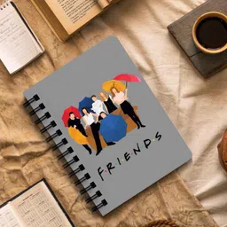 warner bros. Friends Theme Wiro A5 Diary Unruled 120 Pages-picture-10